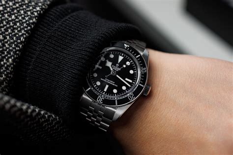 new tudor monochrome|new tudor black bay.